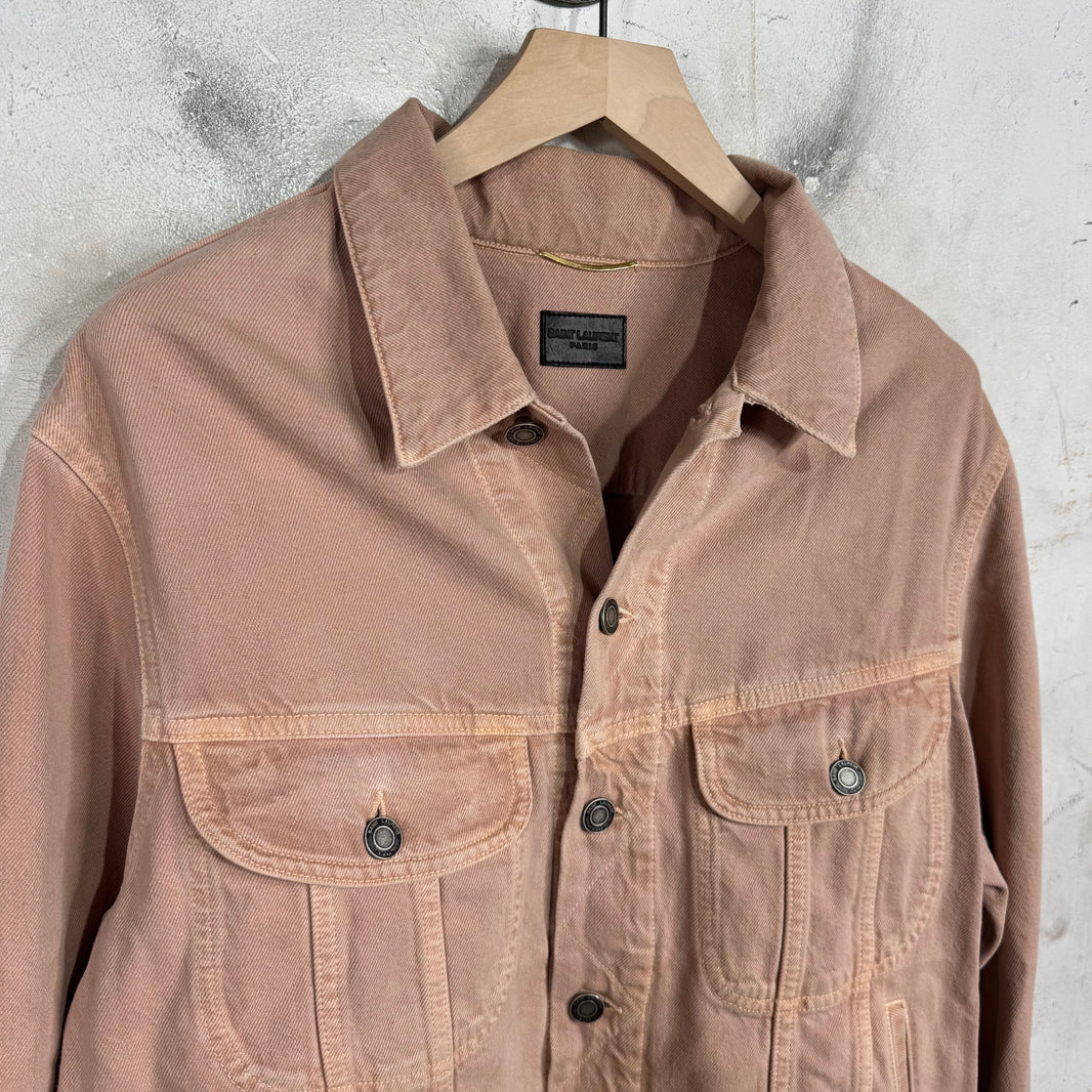 Saint Laurent Salmon Denim Jacket