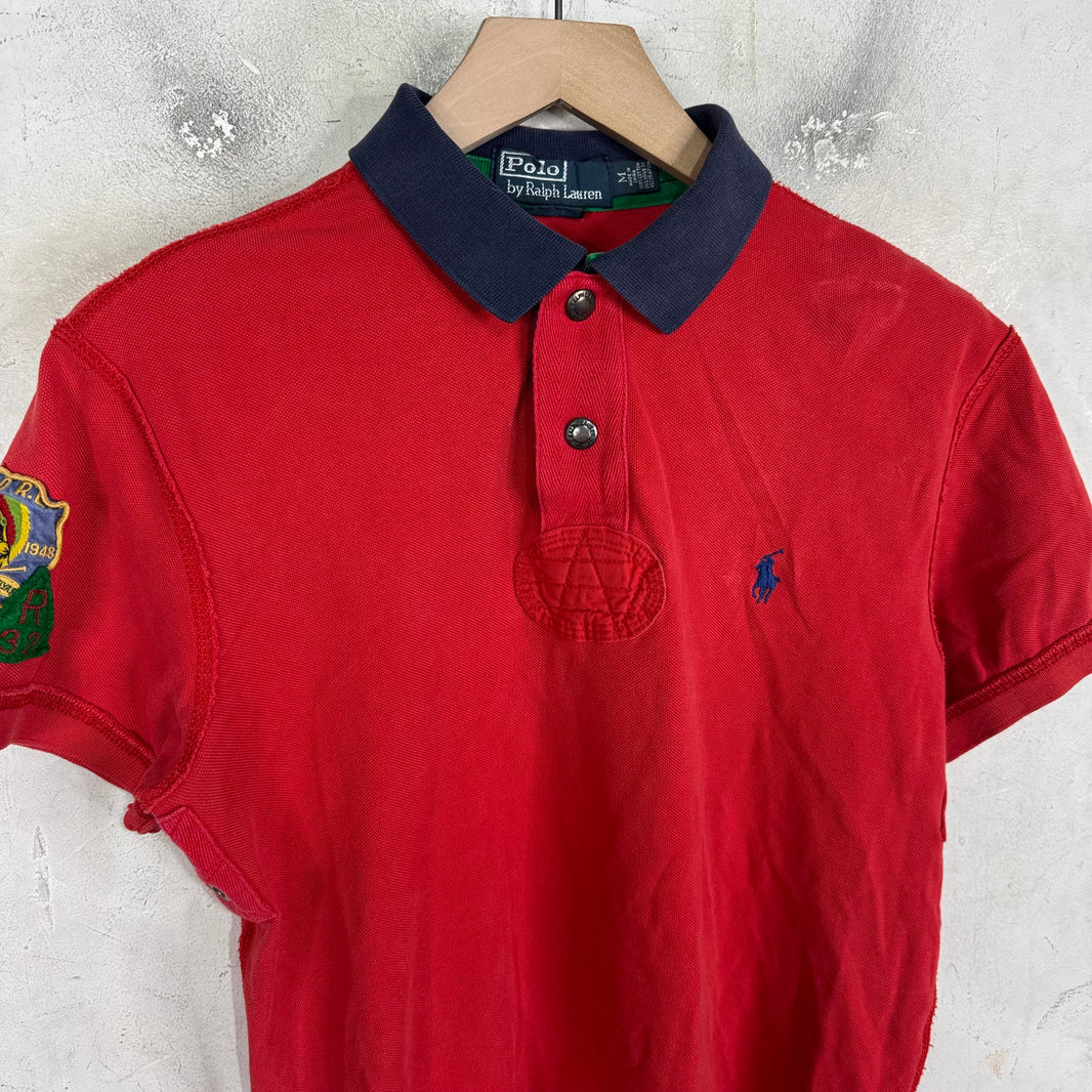 Ralph Lauren Red Sleeve Patch Polo