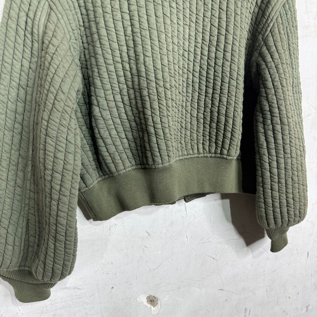 Undercover Green Quilted Bomber