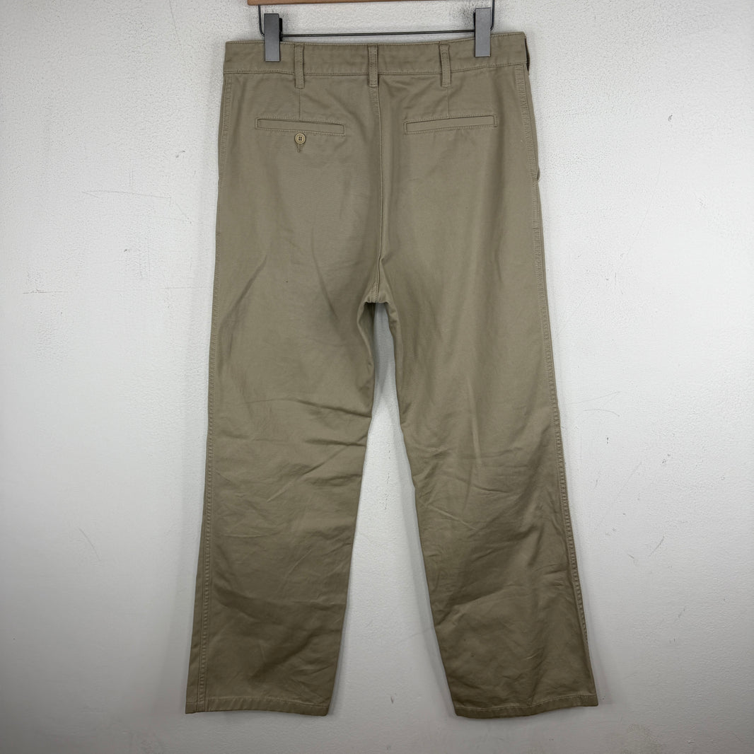 Celine Straight Leg Khaki Pants