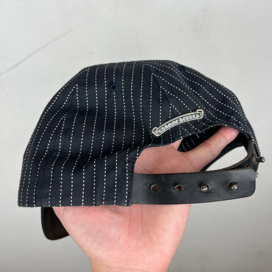 Chrome Hearts Pinstripe Dagger Hat
