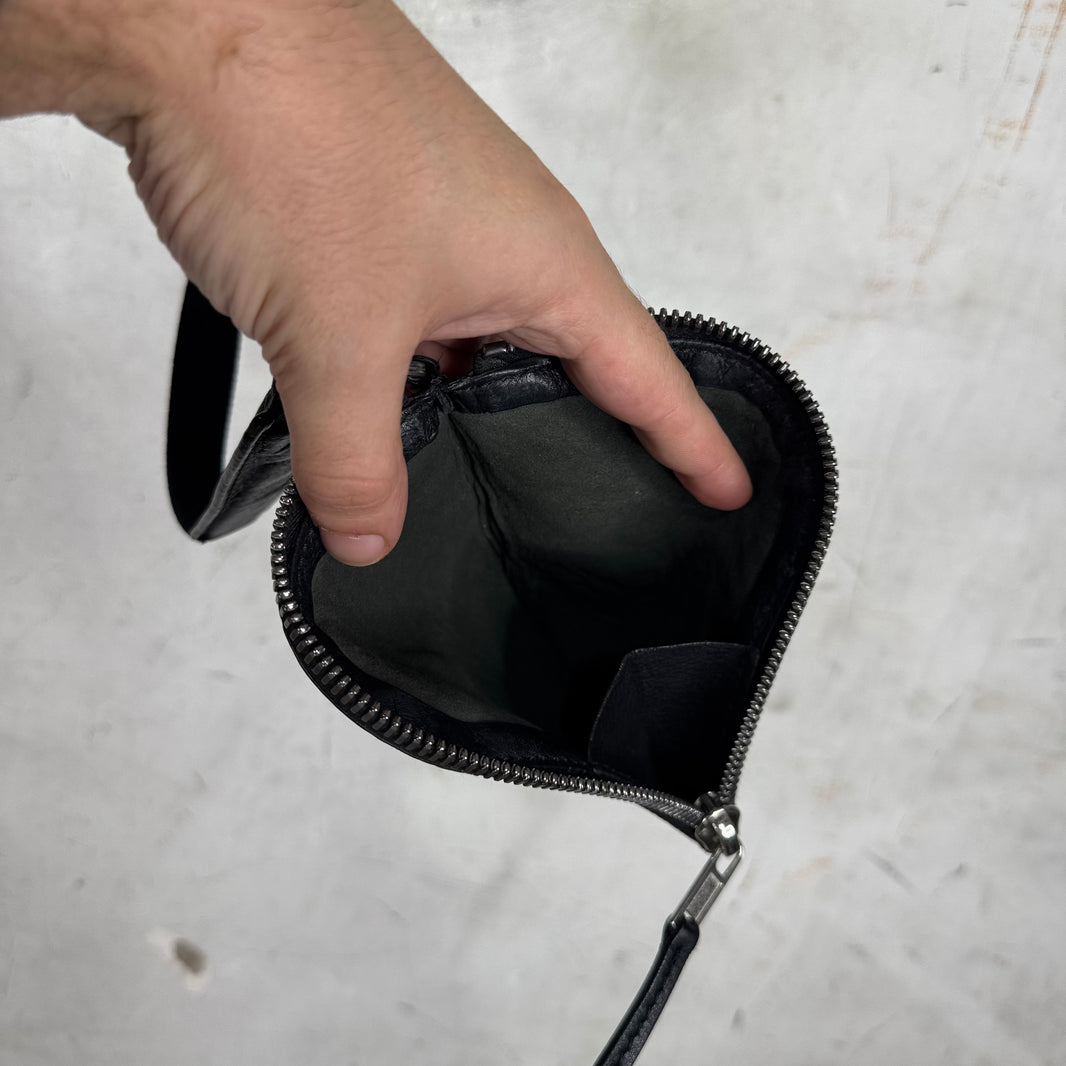 Rick Owens Leather Lanyard Pouch