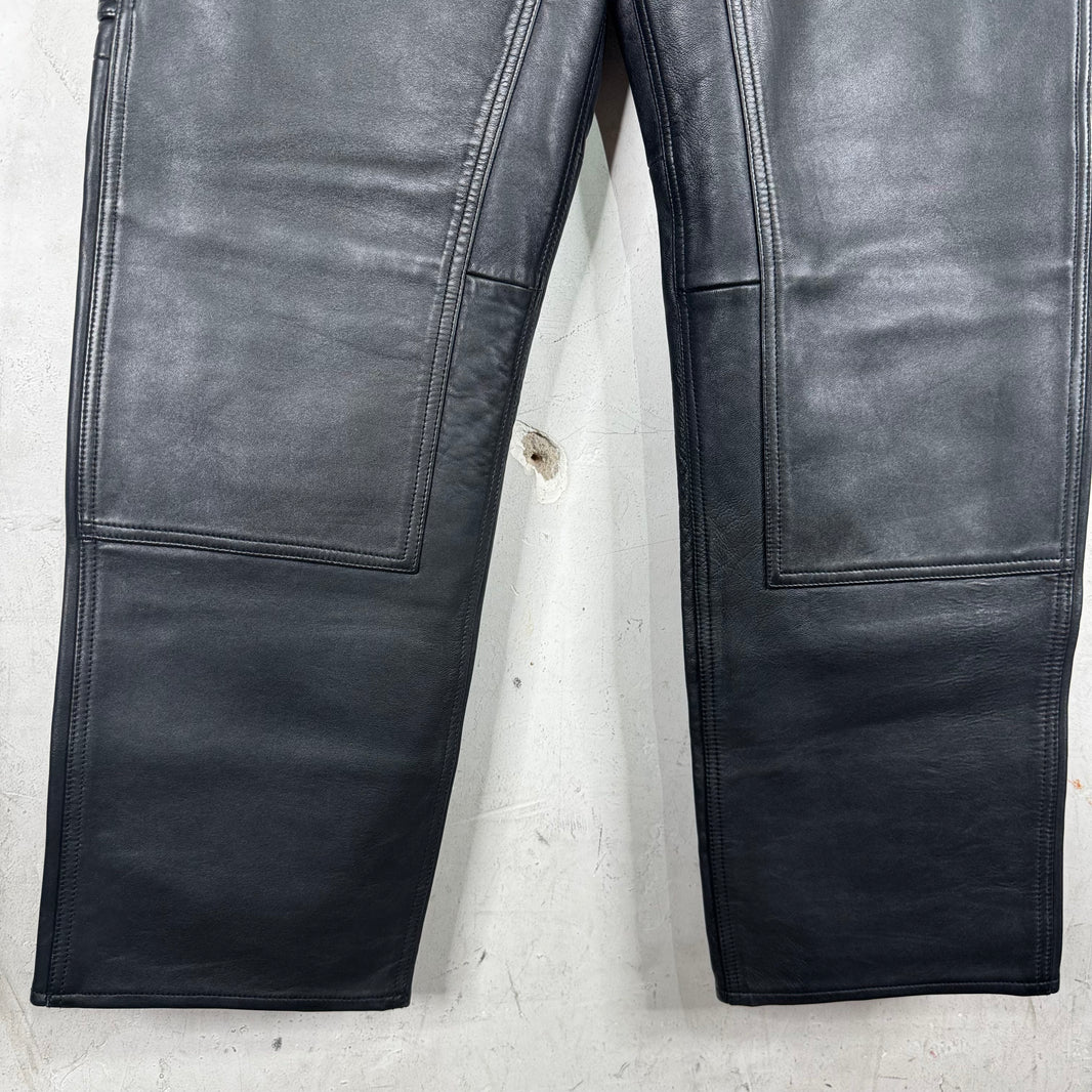 Supreme Leather Loose Double Knee Carpenters