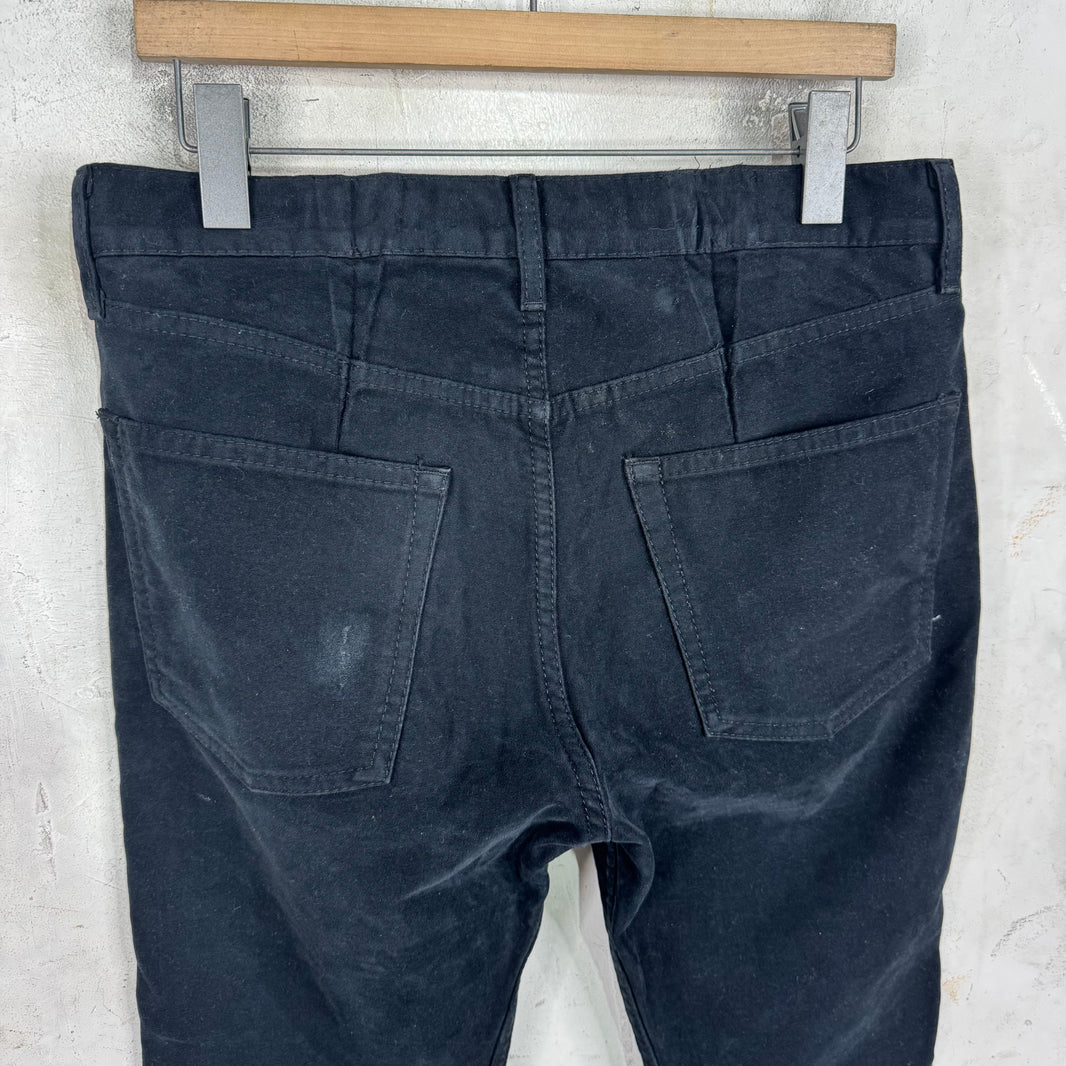Junya Watanabe 2003 Velvet Cross Studded Pants