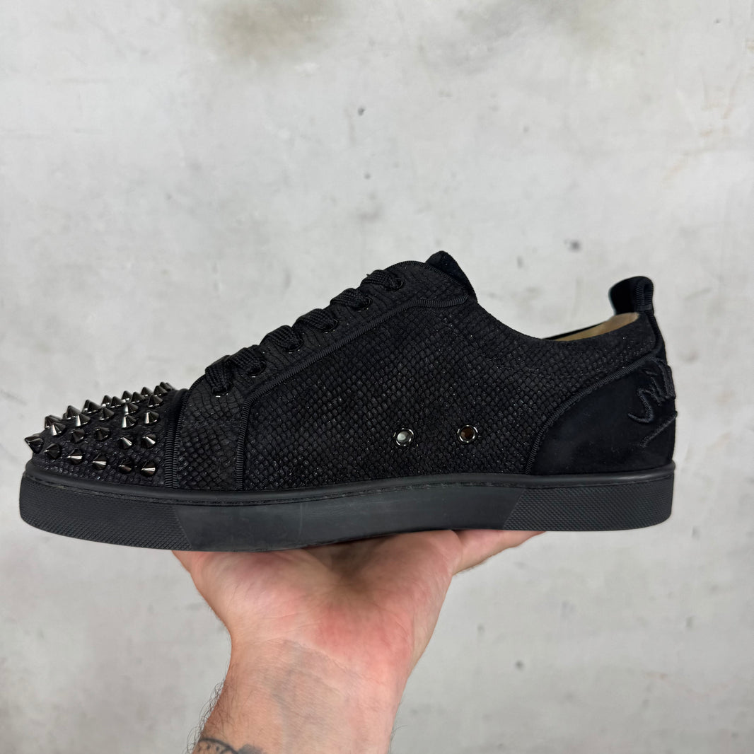 Christian Louboutin Studded Glitter Junior Sneakers