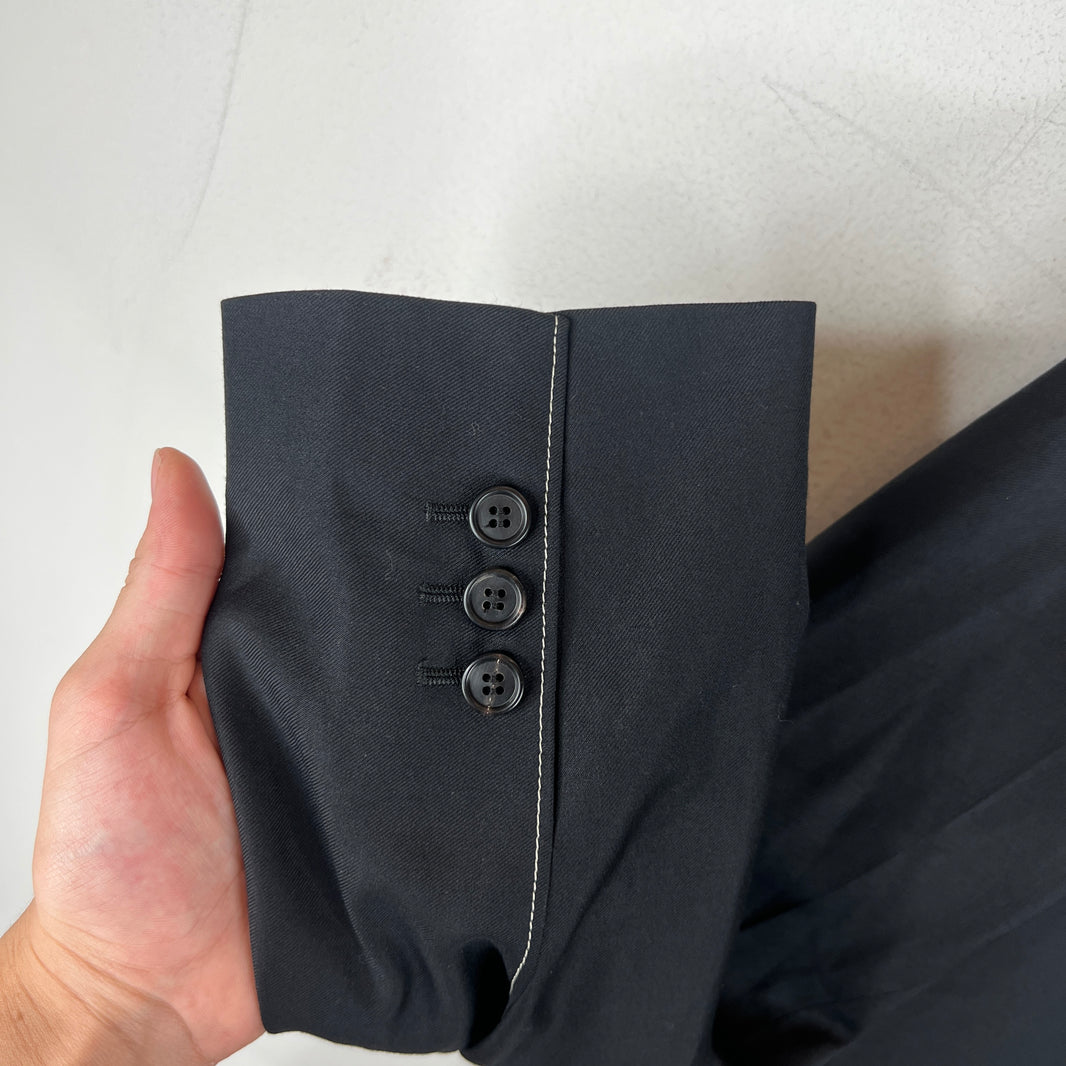 Prada Contrast Stitch Blazer Jacket