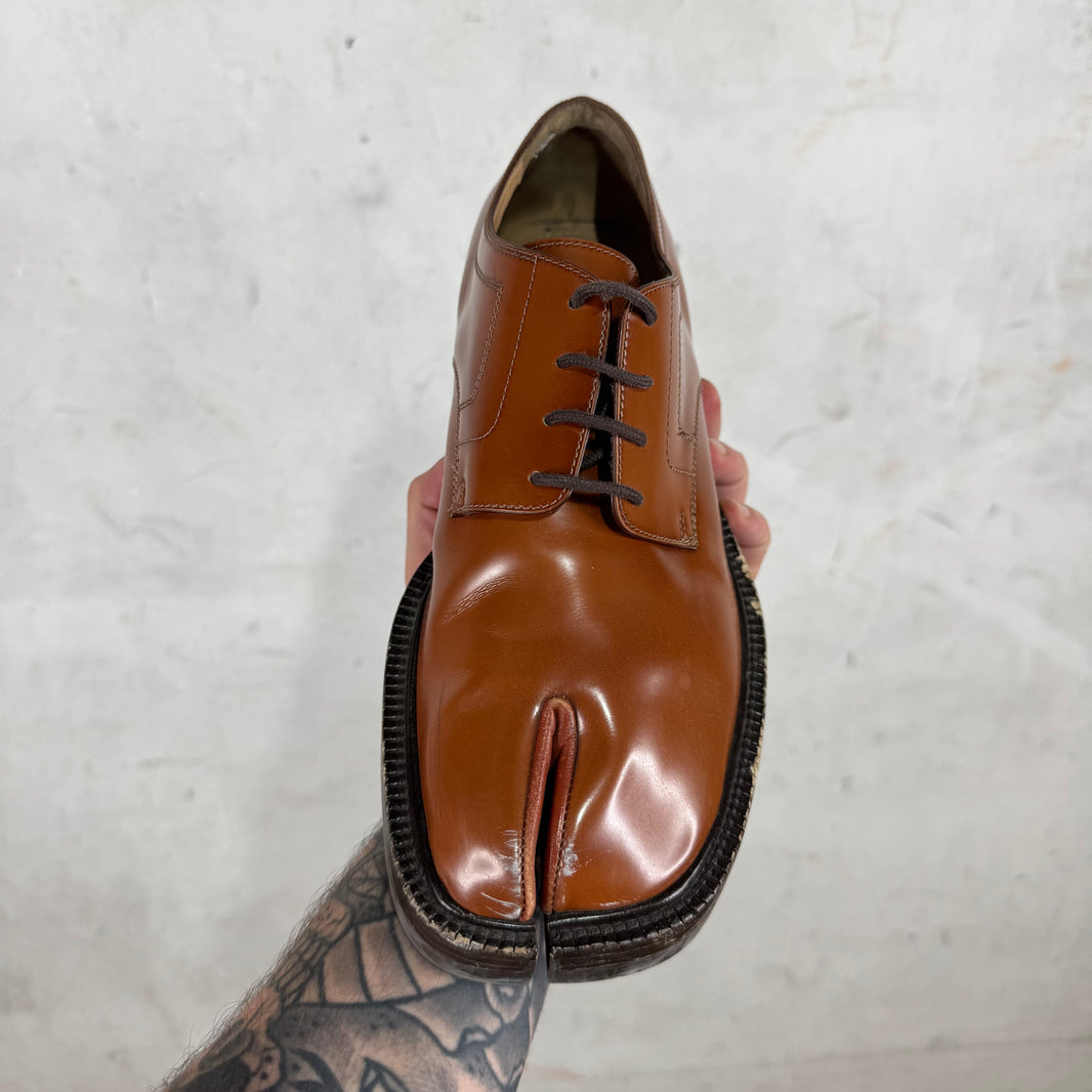 Margiela Brown Tabi Derbys