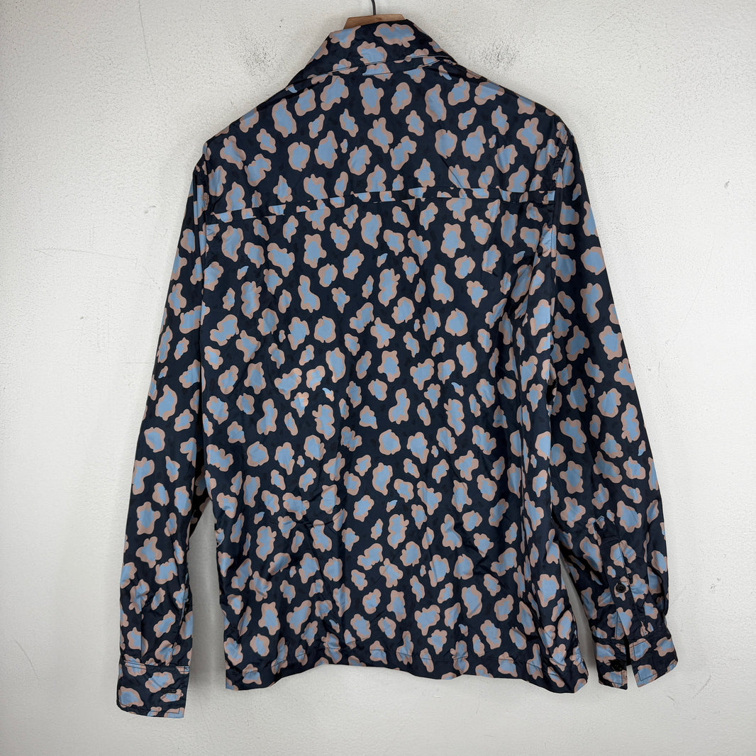 Acne Studios Cheetah Print Nylon Windbreaker