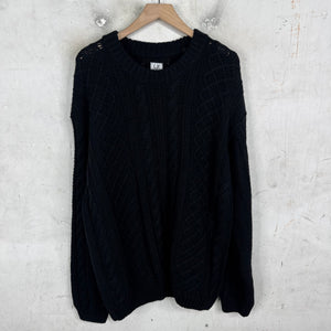 CP Company Logo Fair Isle Knit Sweater