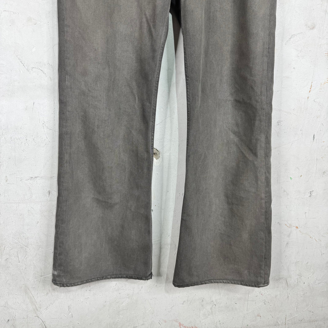 Acne Studios Grey Washed Bootcut Jeans