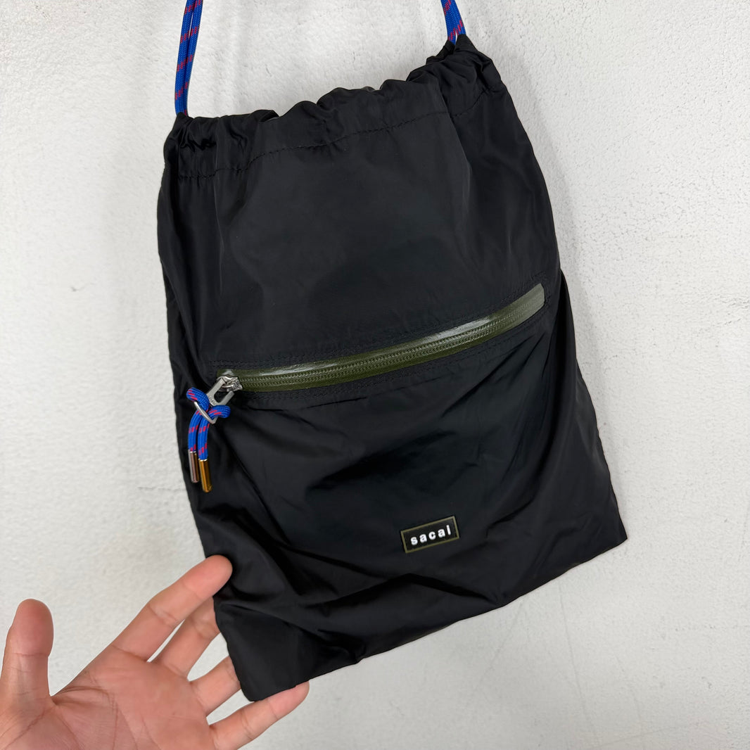 Sacai Nylon Drawstring Pouch