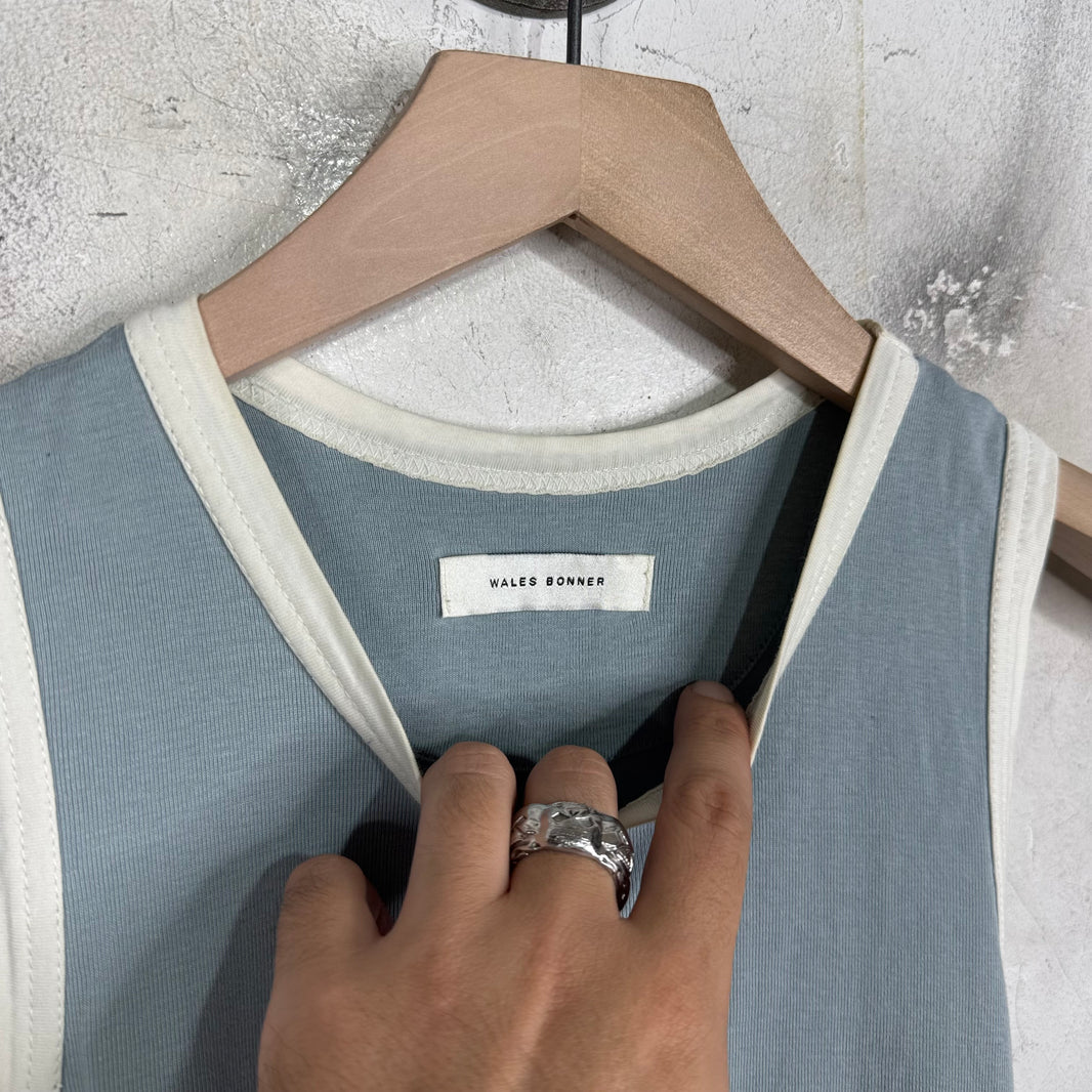 Wales Bonner Ringer Tank Top