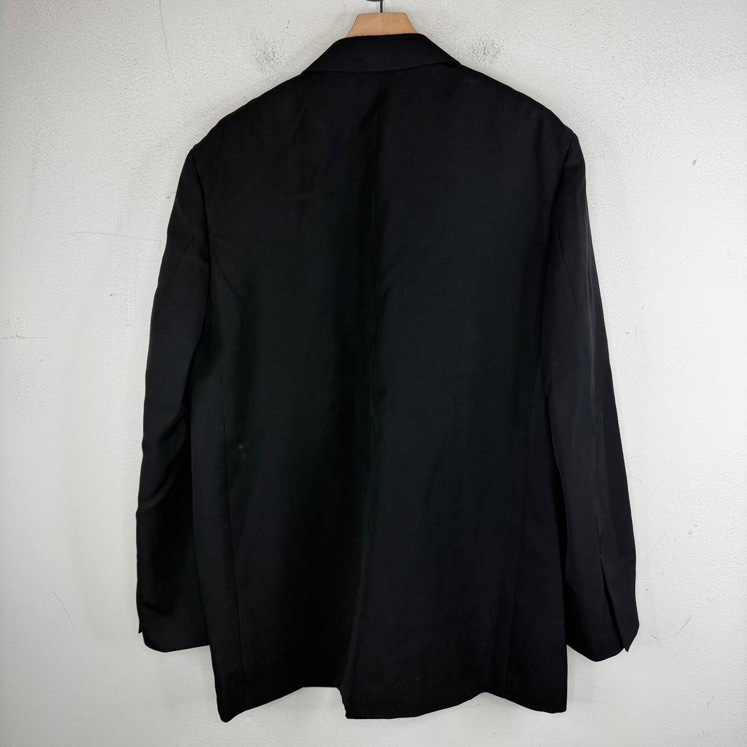 Jil Sander Black Single Breasted Blazer Jacket