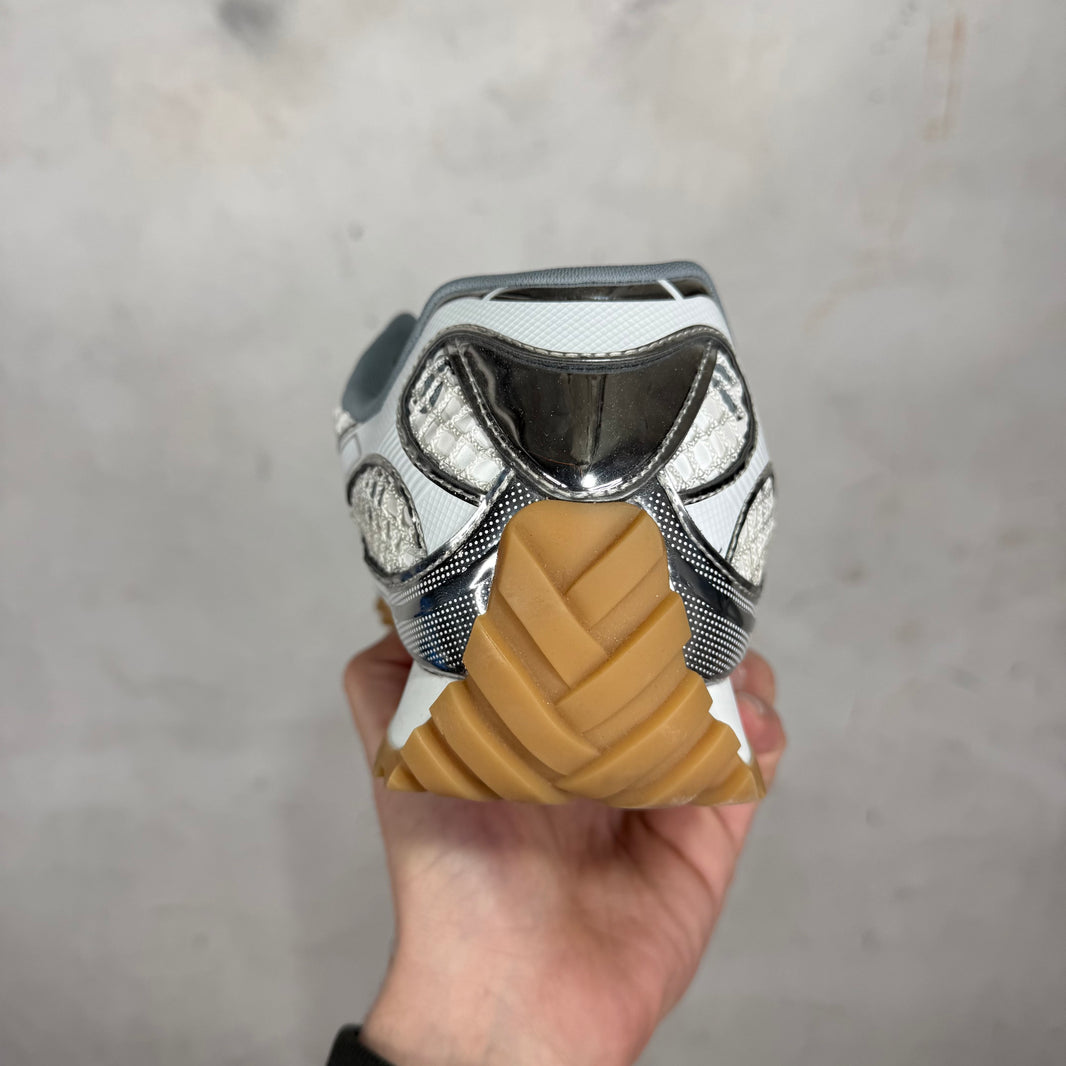 Bottega Veneta White/Silver Orbit Sneaker