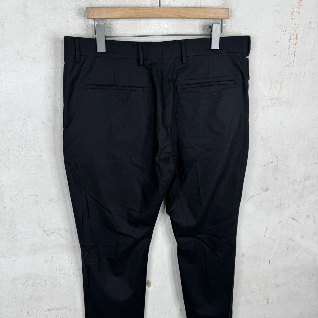 Louis Vuitton Staple Black Wool Trouser