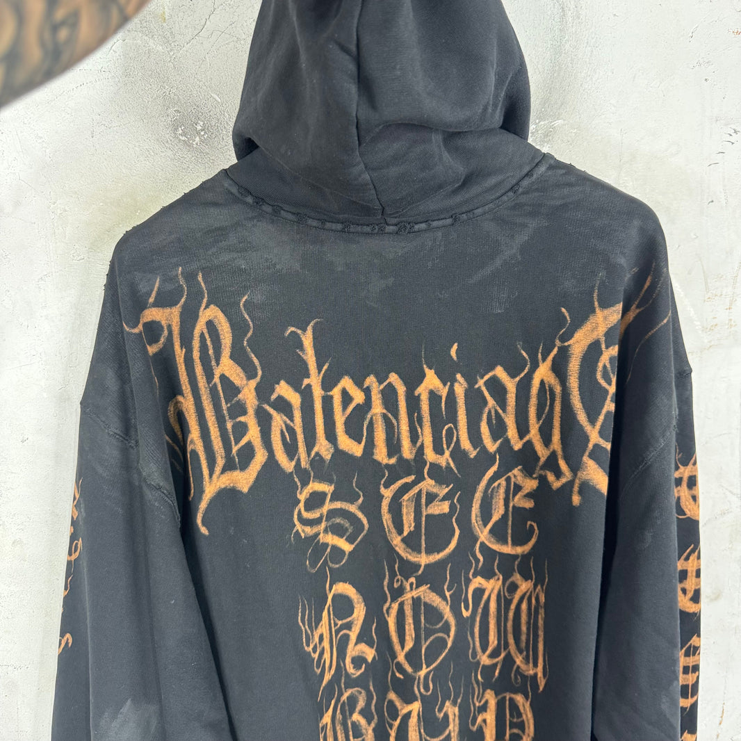 Balenciaga Heavy Metal 3B Zip Hoodie
