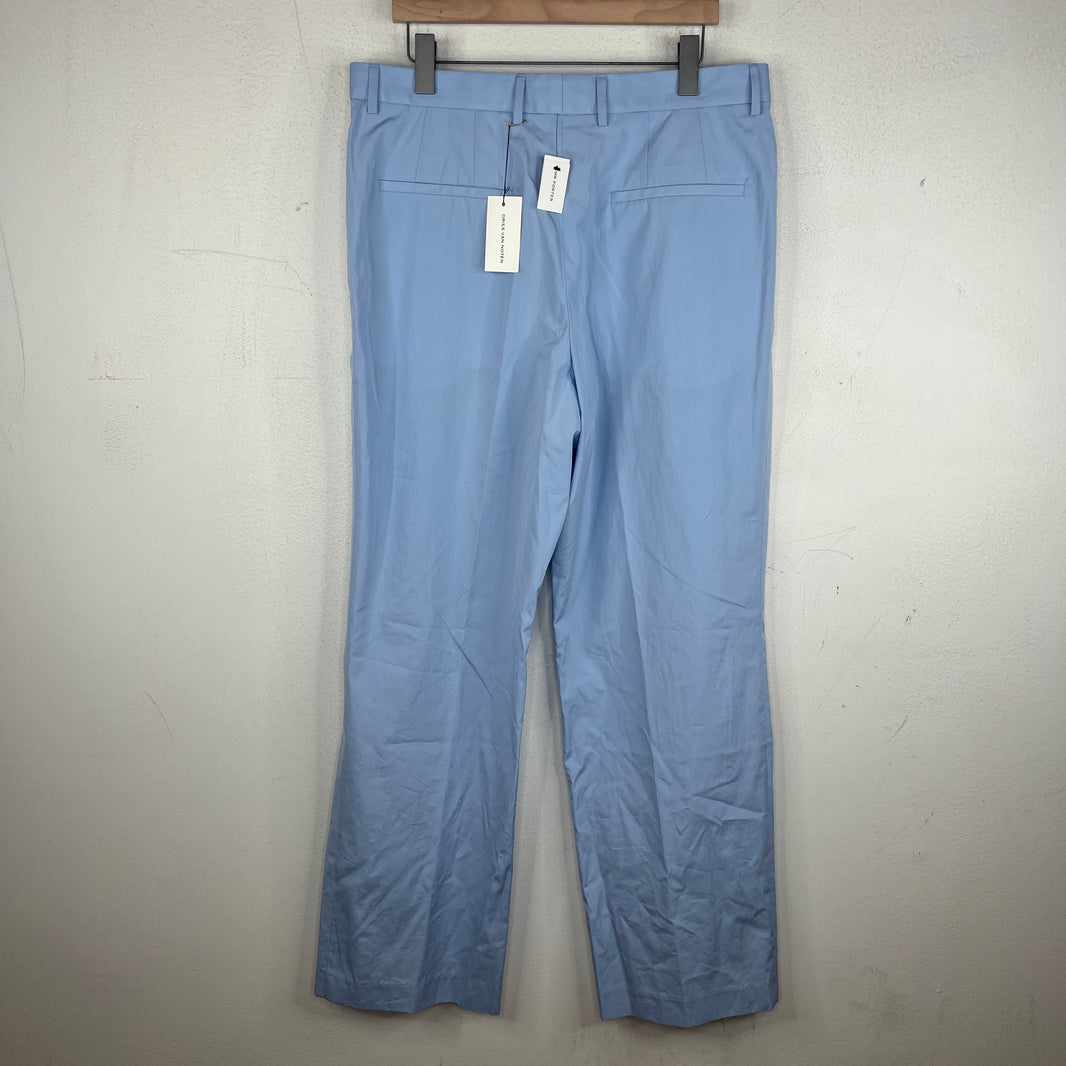 Dries Van Noten Baby Blue Dress Trousers