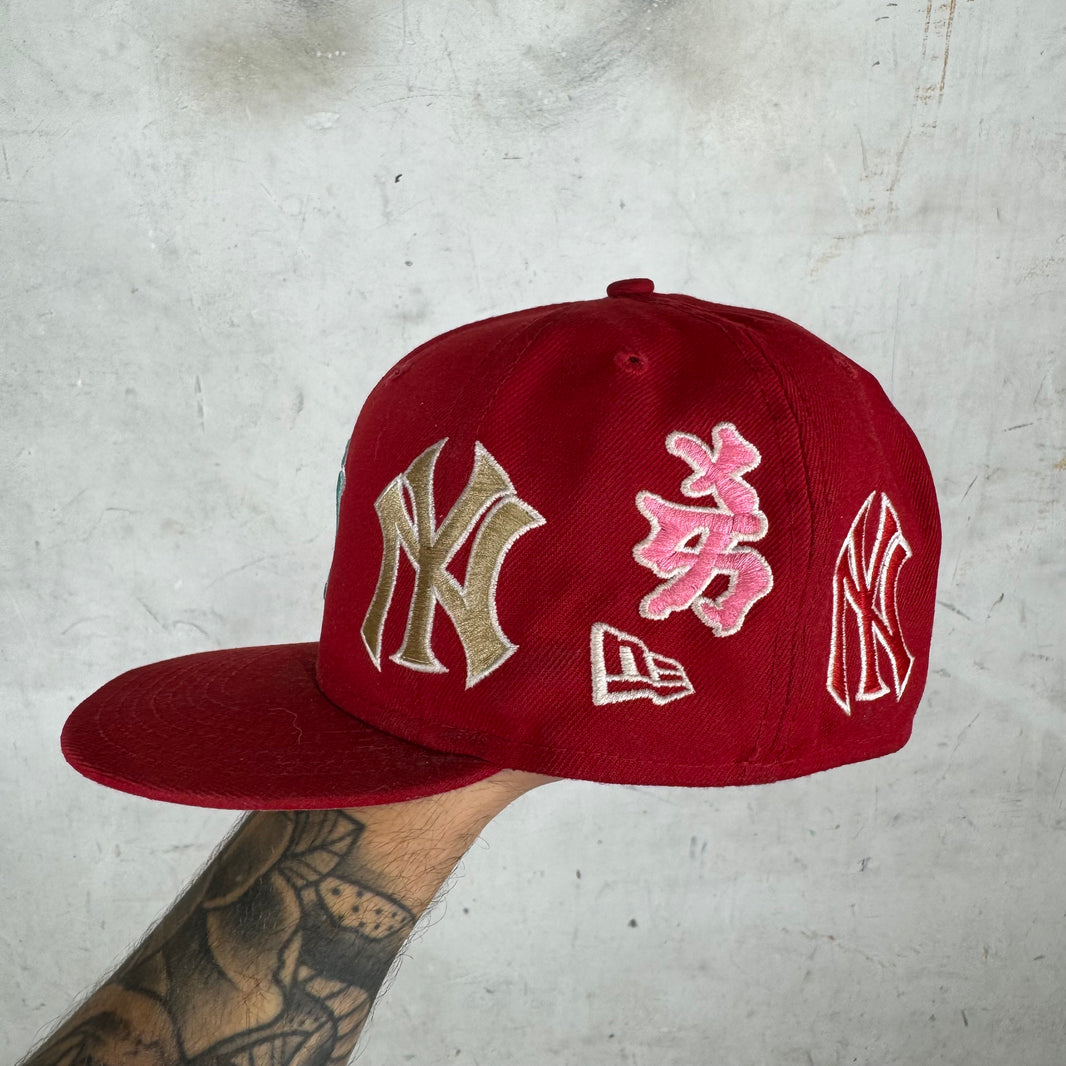 Supreme Red Yankee Kanji Fitted