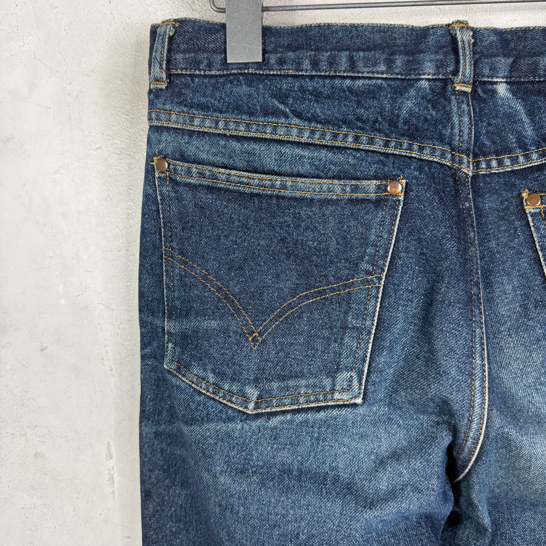 CDG Homme Washed Blue Jeans