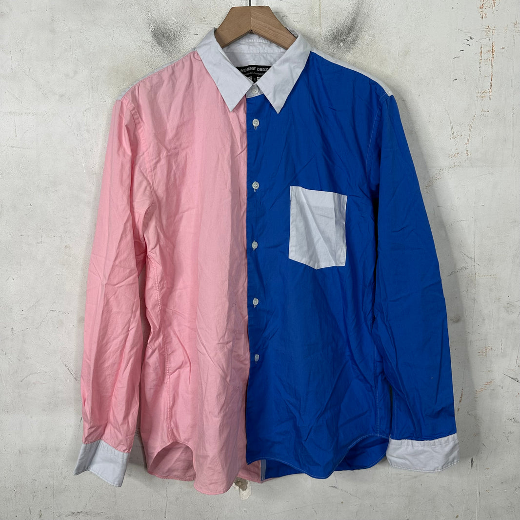 CDG Homme Deux Paneled L/S Shirt