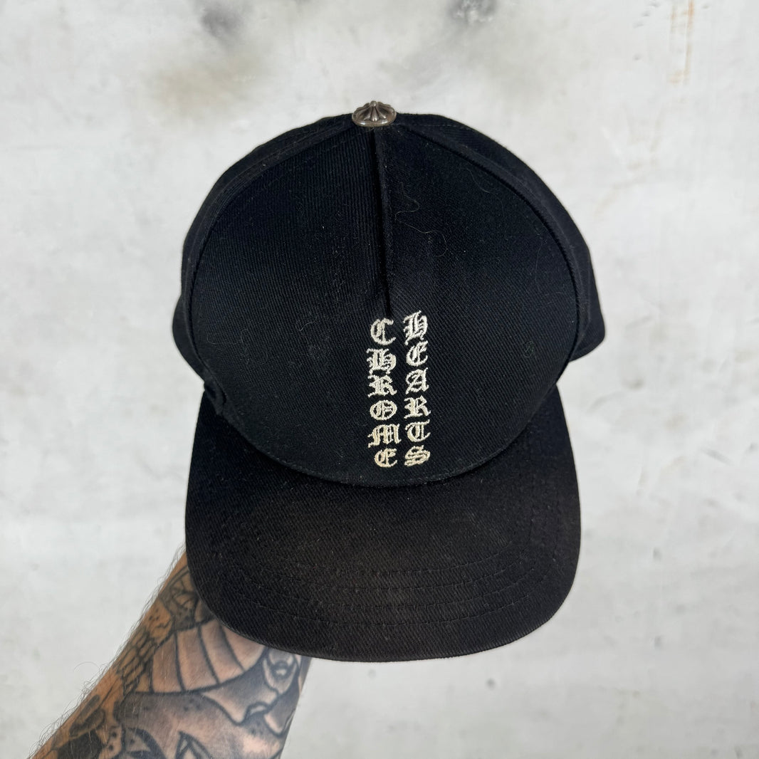 Chrome Hearts Vertical Embroidered Logo Hat