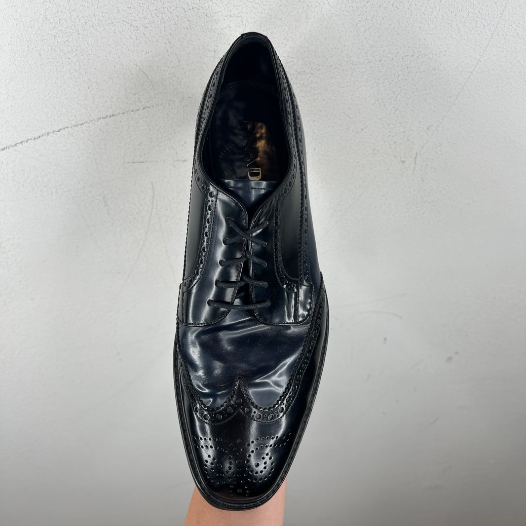Prada Western Two Tone Derbys