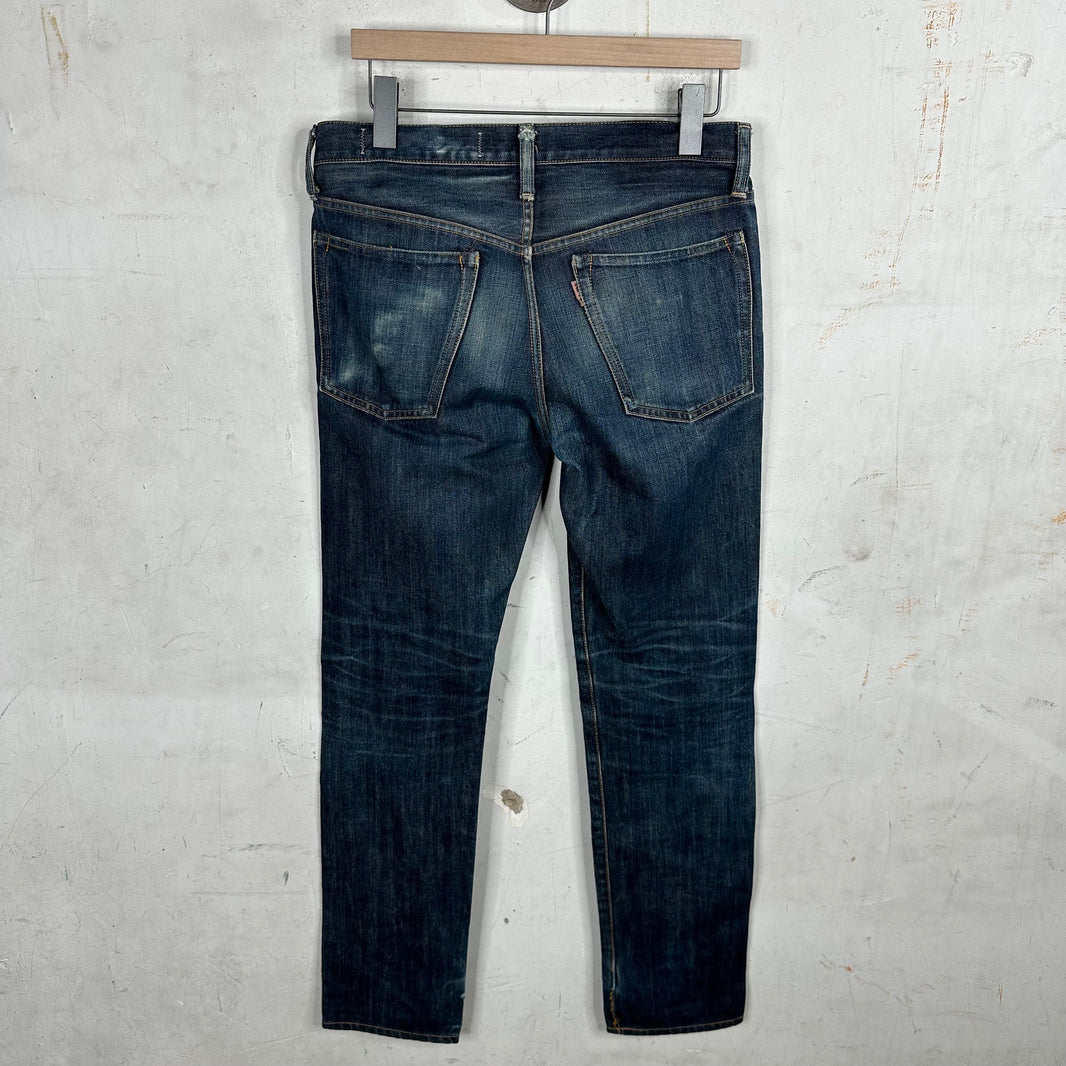 Kapital Broken In Navy Jeans