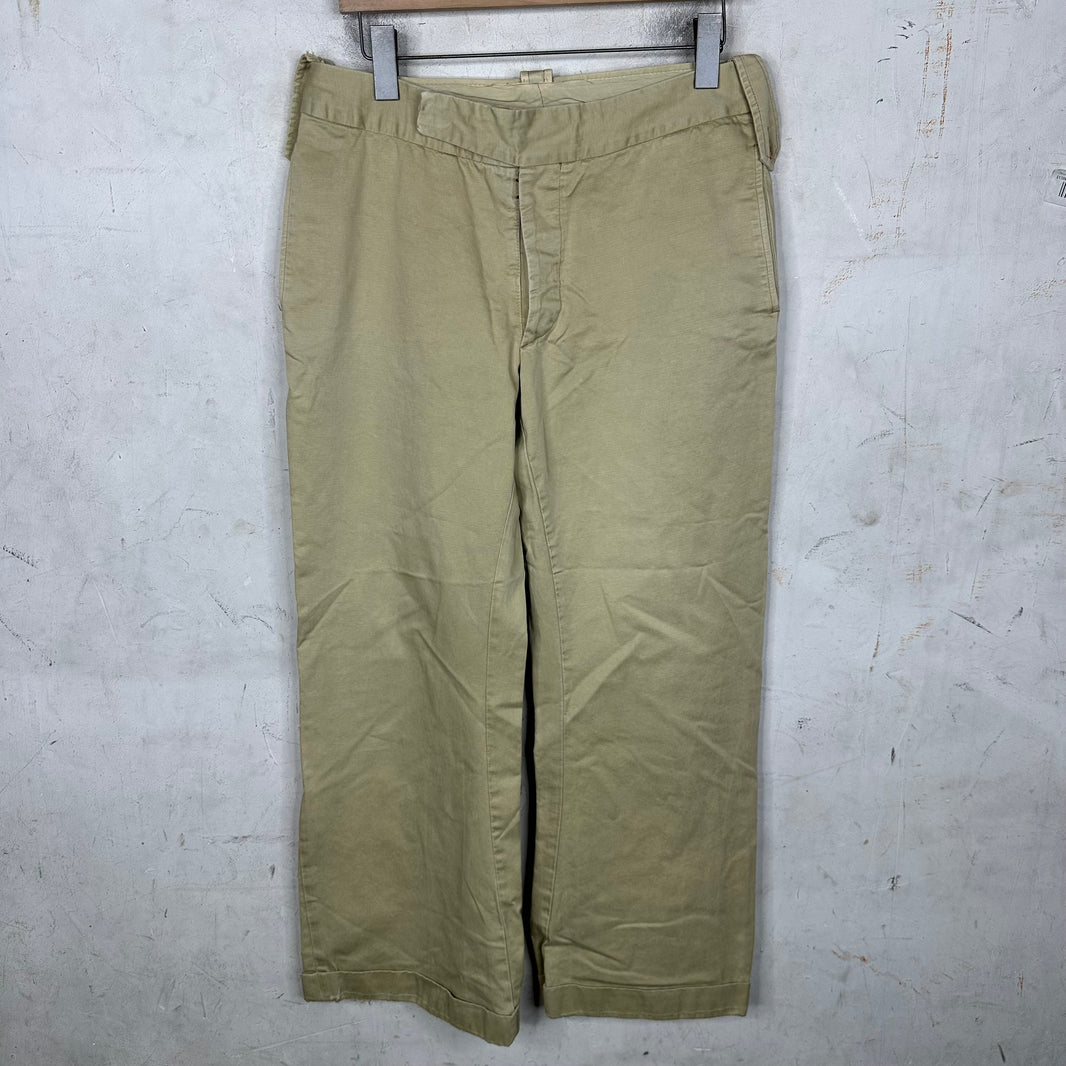 Margiela Beige Straight Pants