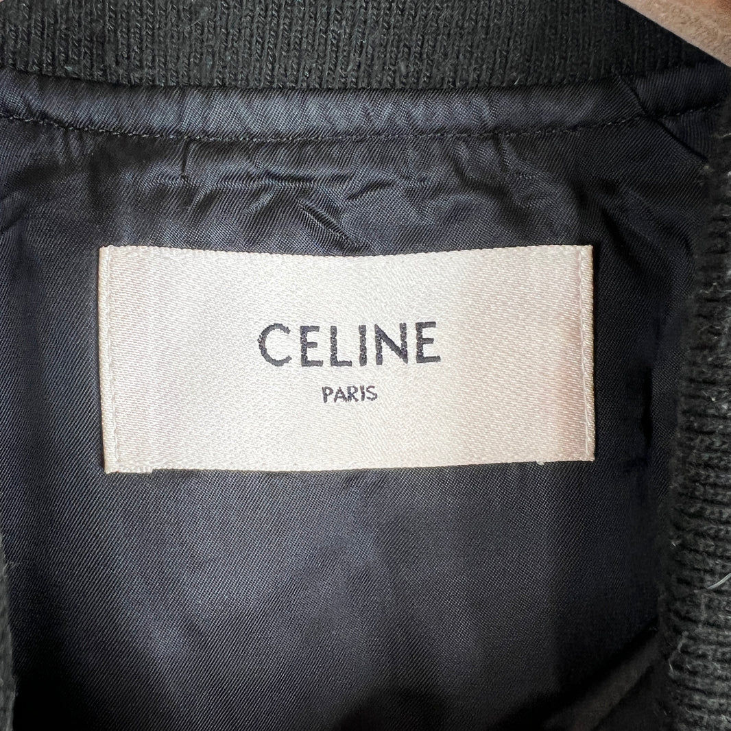 Celine Nylon Teddy Jacket