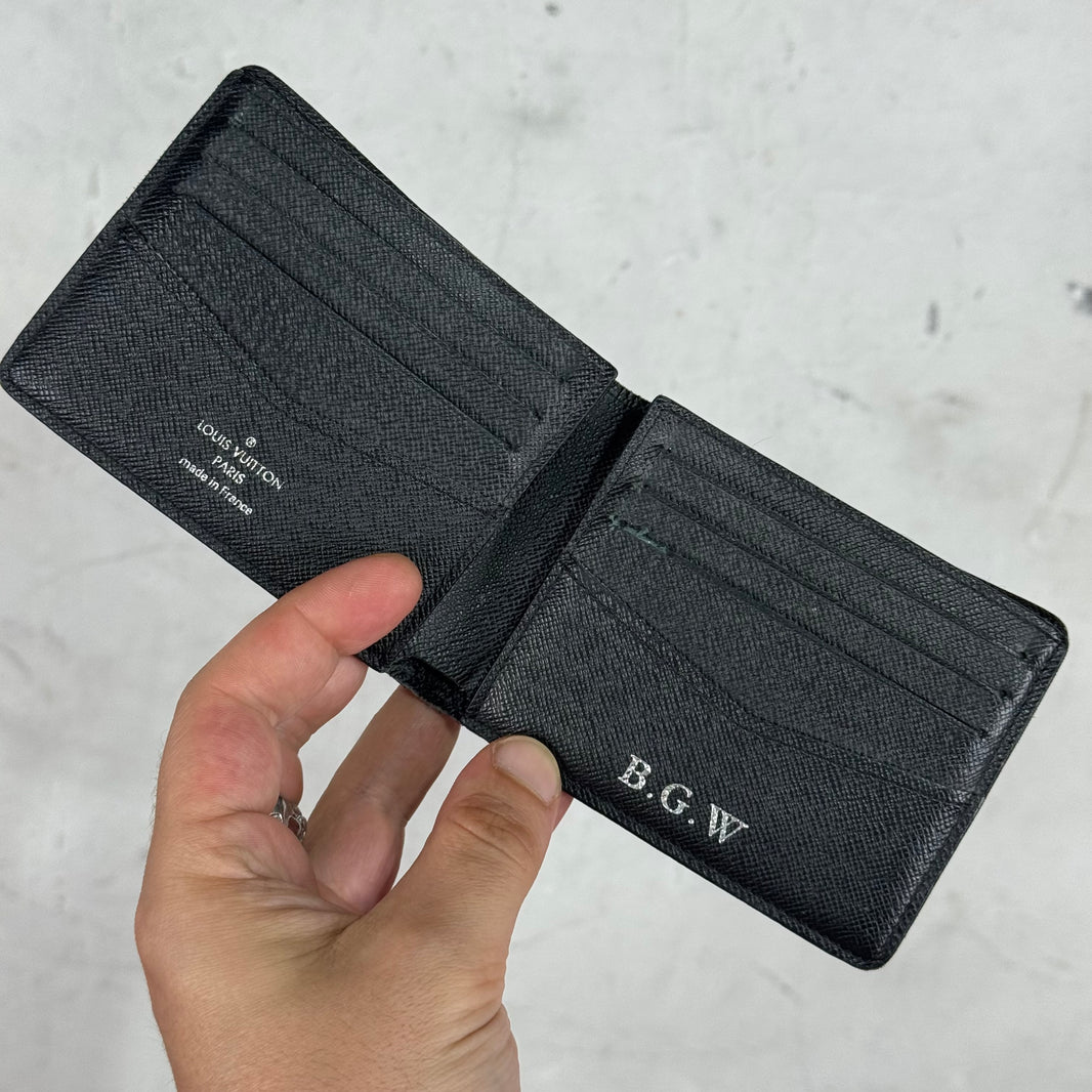 Louis Vuitton Black Damier Bifold Wallet