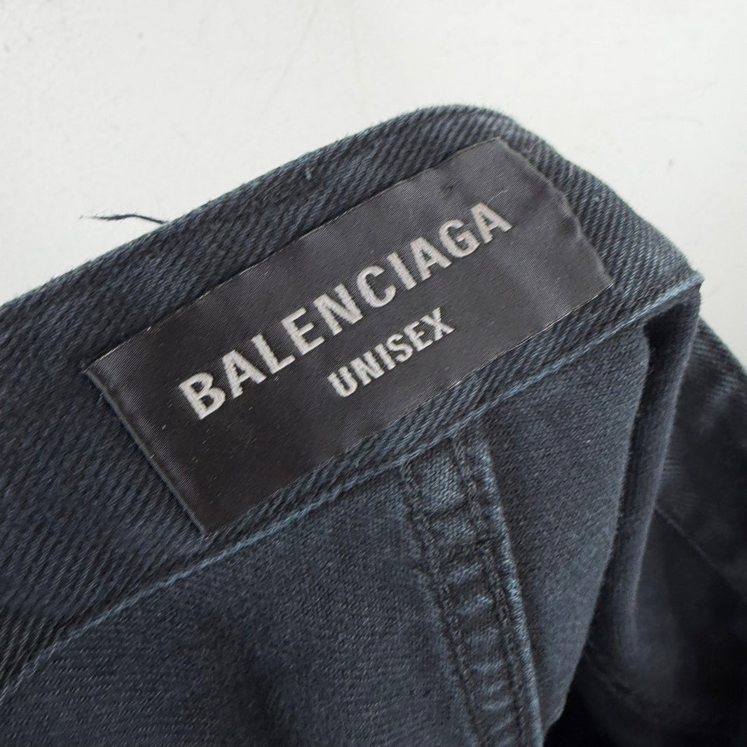 Balenciaga Black Baggy Jeans