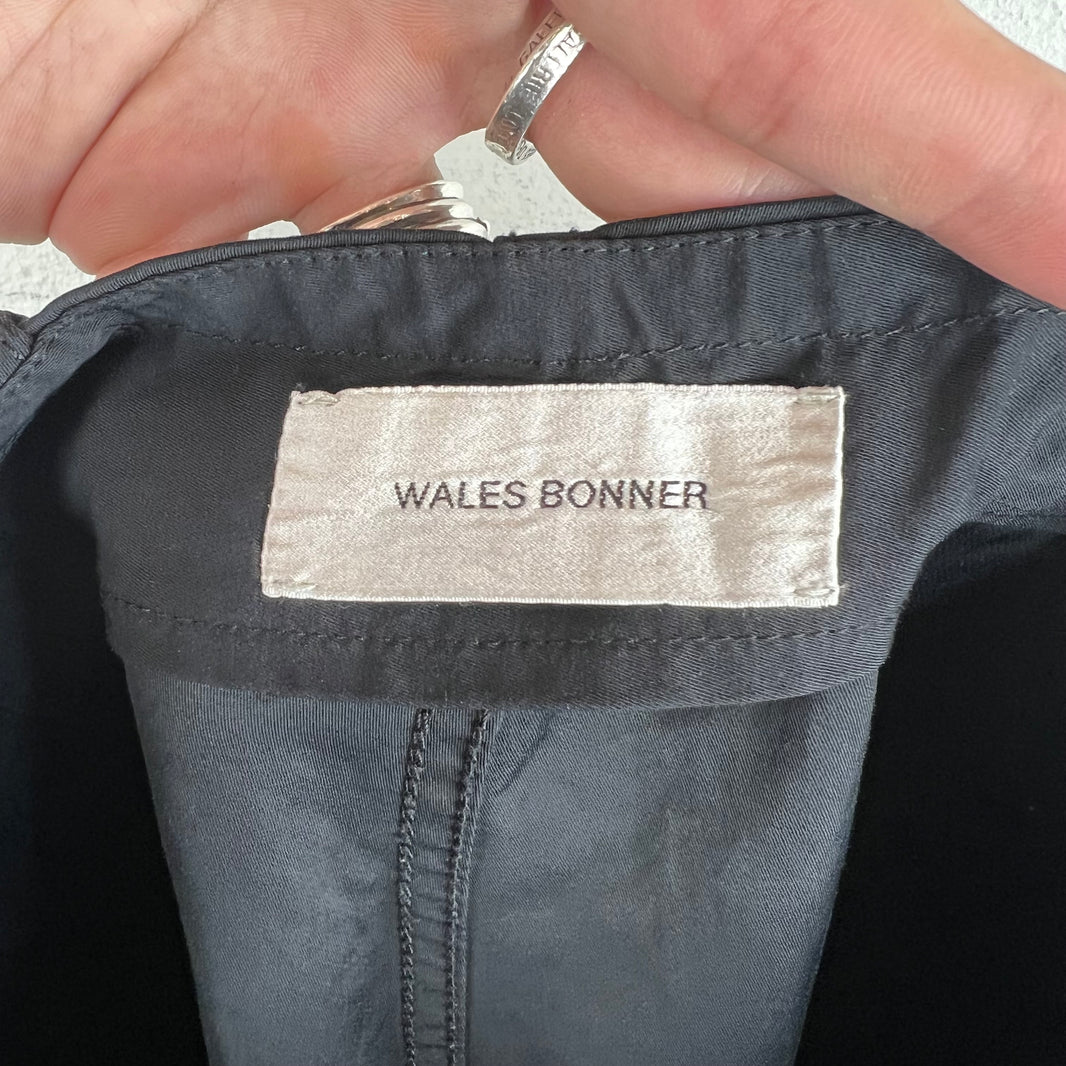 Wales Bonner Contrast Stitch Nylon Pants
