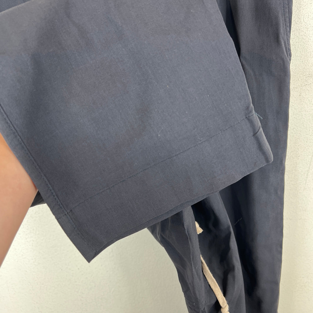 Rick Owens Sphinx Navy Drop Crotch Pants