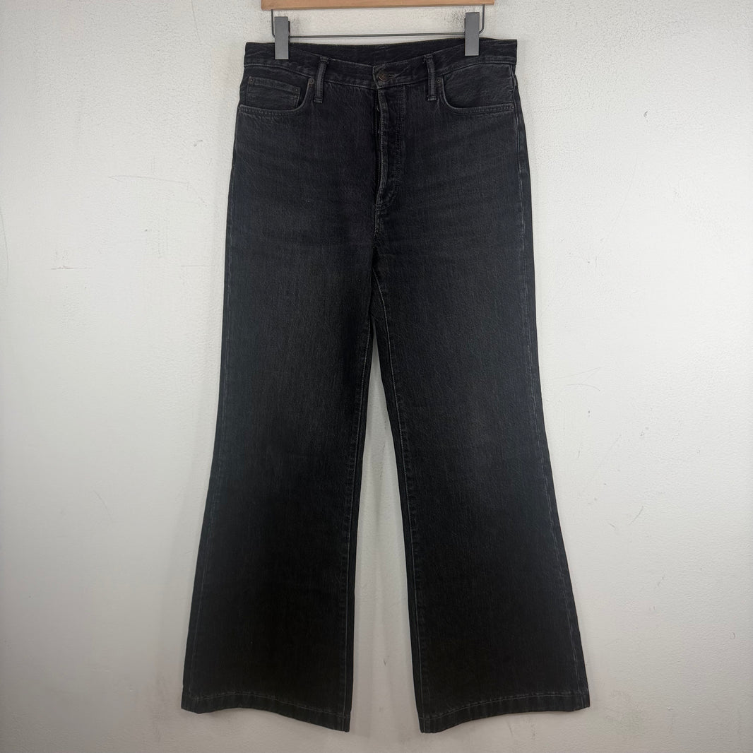 Acne Studios 1978 Vintage Black Bootcut Jeans