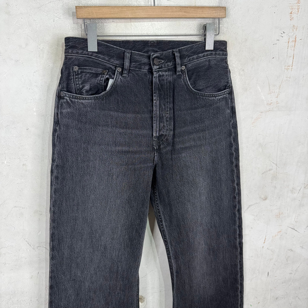 Acne Studios Vintage Black Bootcut Jeans