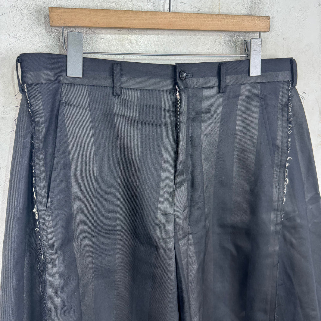 CDG HP Rebuilt Striped Shorts