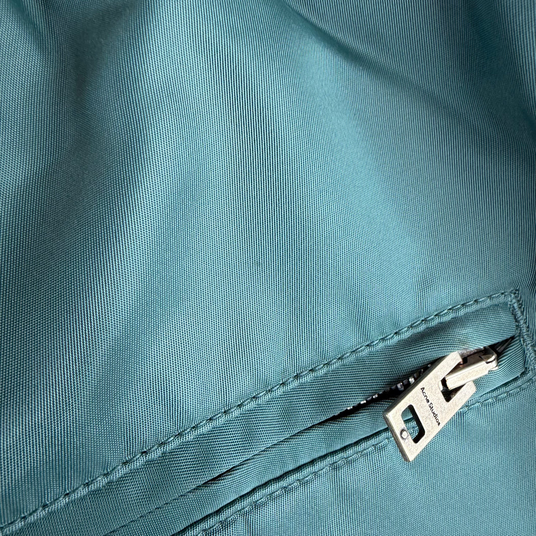 Acne Studios Green Nylon Cargo Pants
