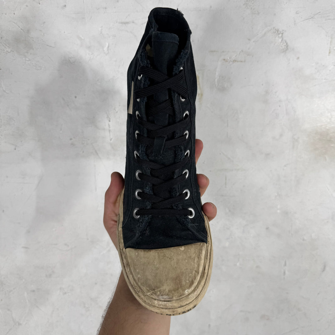 Balenciaga Distressed Paris Sneakers