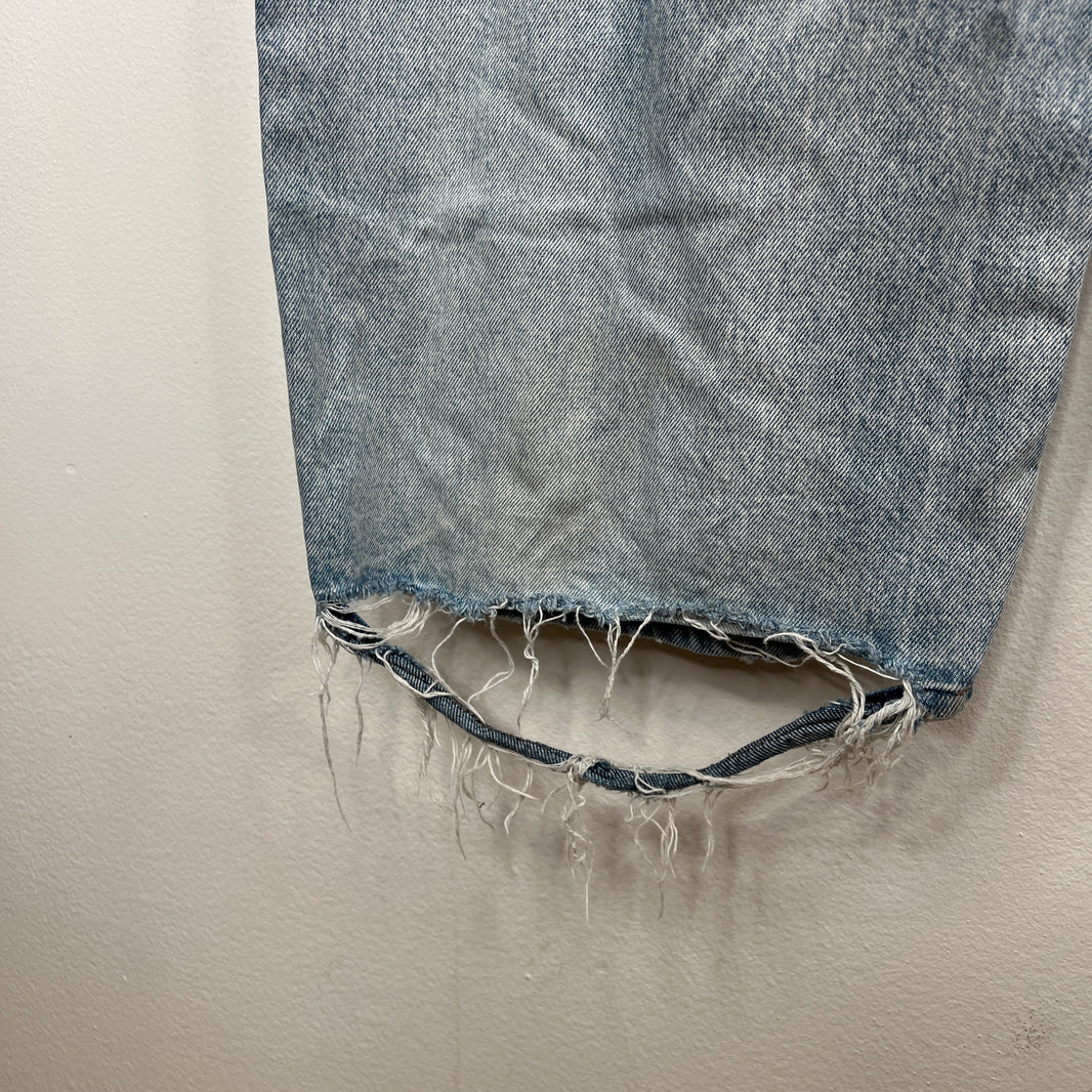 Balenciaga Blue Baggy Jeans