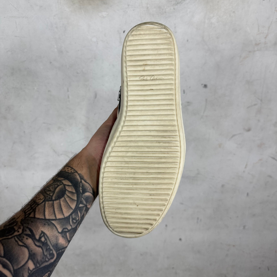 Rick Owens Black Cut Tongue Geobaskets