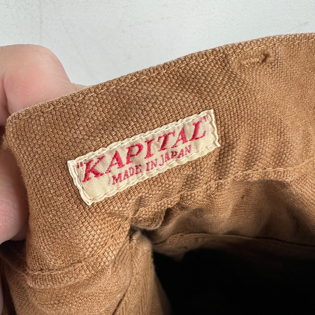 Kapital Brown Ringoman Cargo Pants