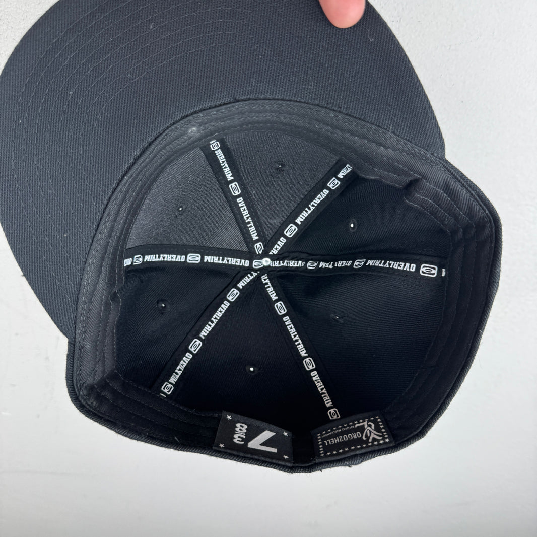 YVL Black Fitted Hat
