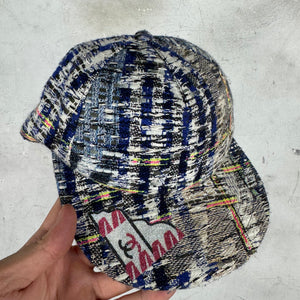 Chanel Tweed Snapback Hat