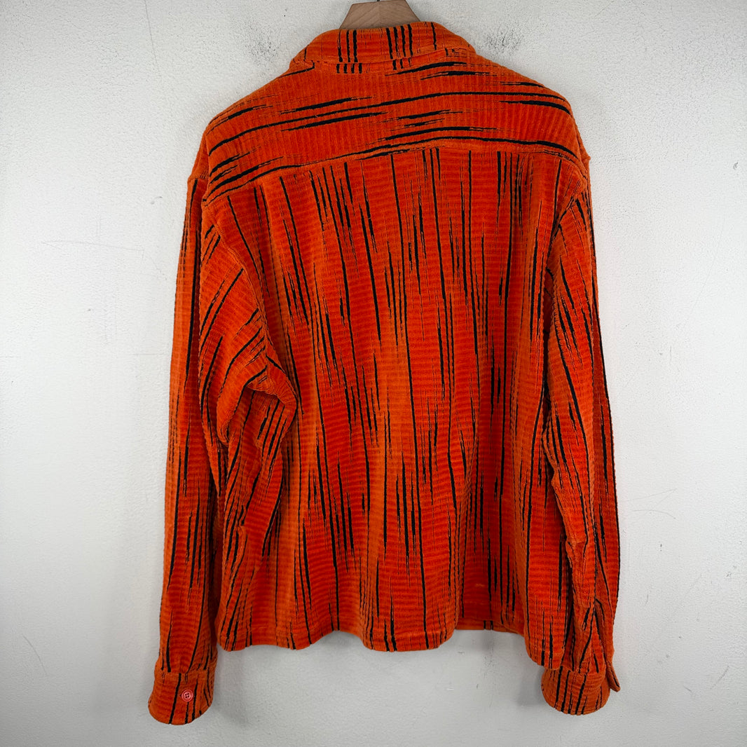 CPFM Orange Crush Terry Cloth Zip Jacket
