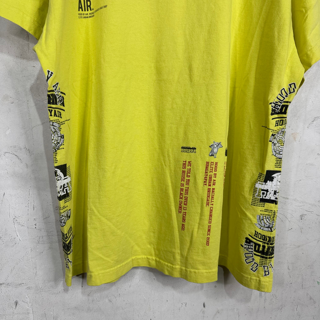 Hood By Air New World Citizen Neon T-Shirt