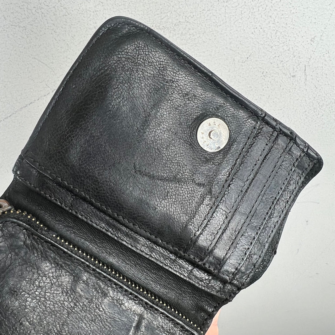 Chrome Hearts Soft Leather Fold Wallet