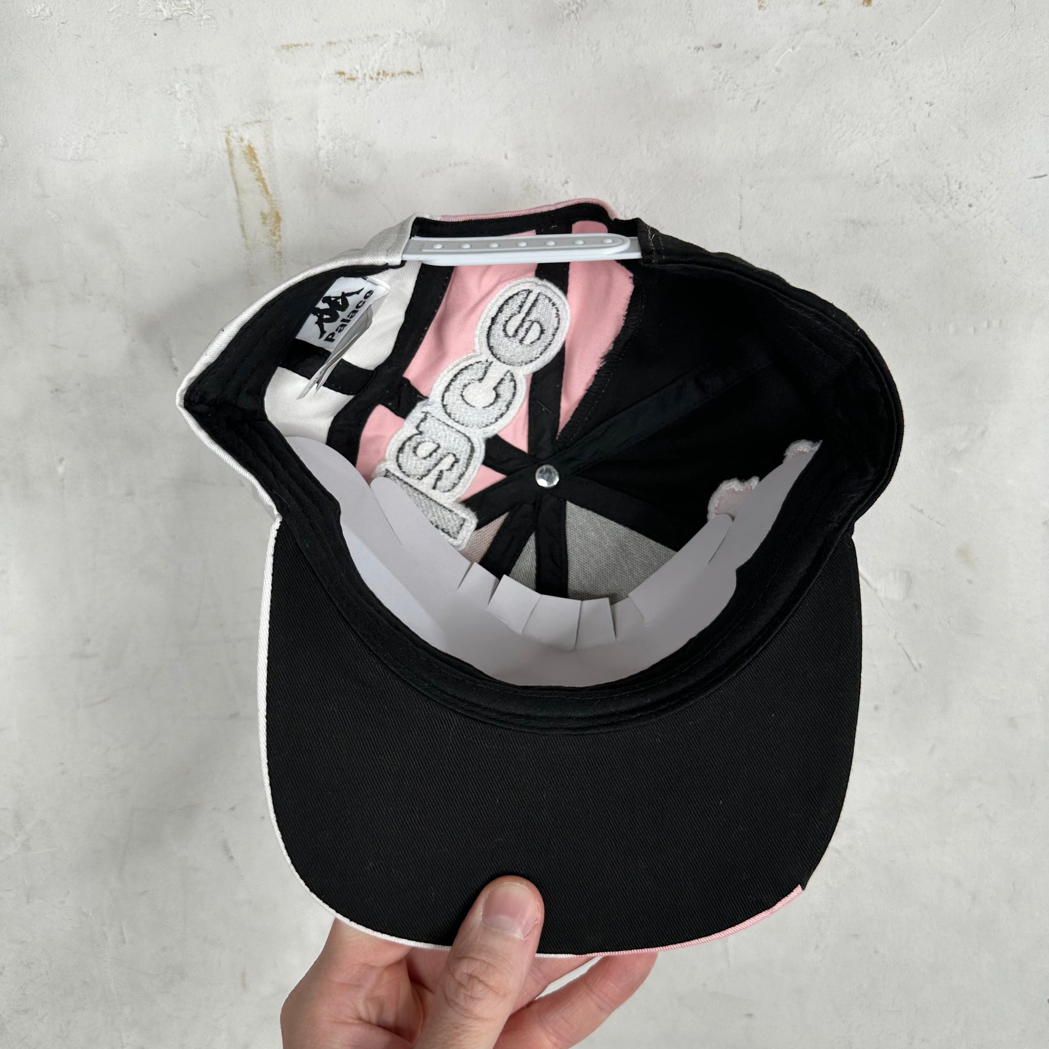 Palace x Kappa Pink Baseball Cap