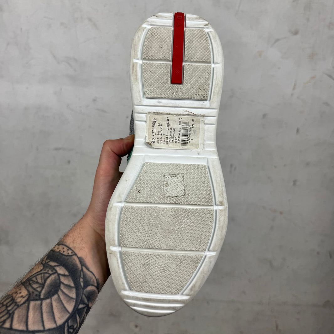 Prada Mint Green Patent Americas Cup