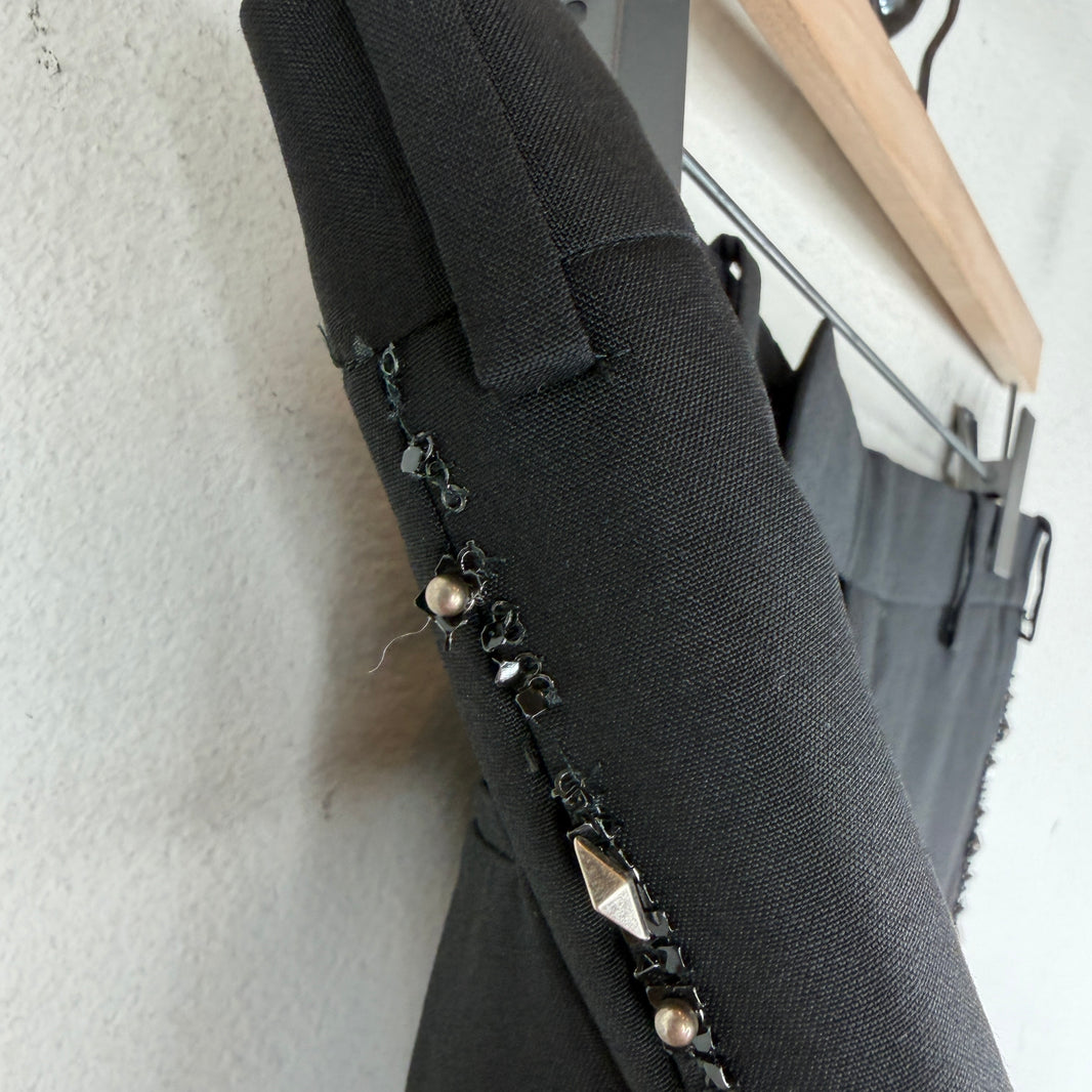 Saint Laurent Studded Dress Pants