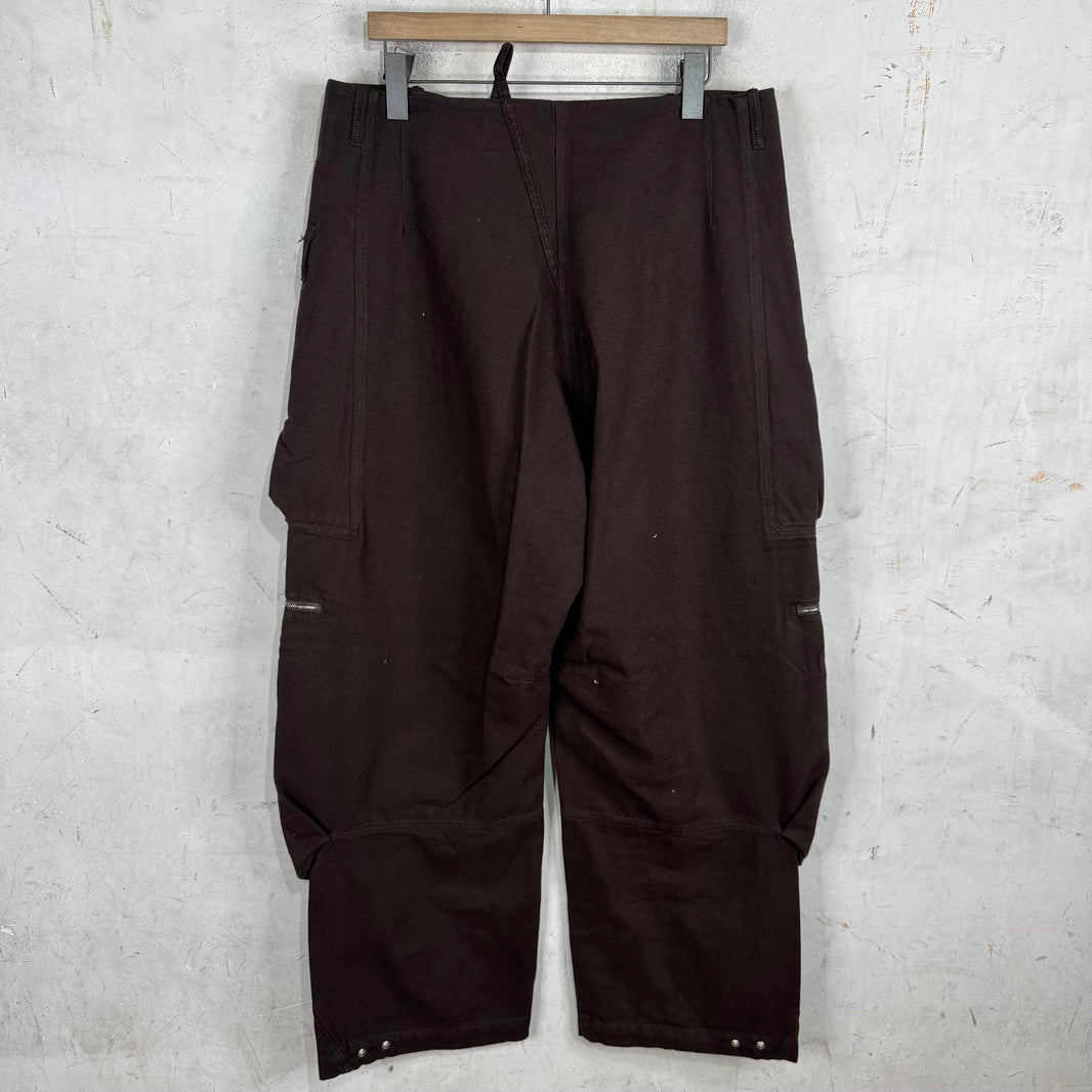 Jacquemus Brown Loose Cargos